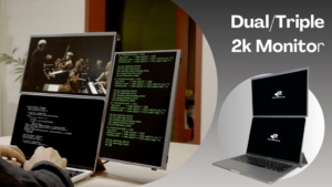 Kickstarter - Scope Pro The Lightest Dual Triple 14'' 2K Monitor