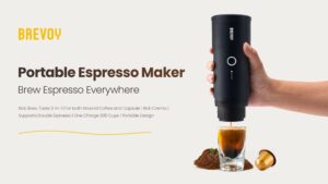 Kickstarter - Brevoy Portable Espresso Maker, Brew Espresso Everywhere