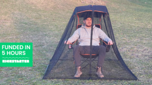 Kickstarter - Bug Beater 2.0 - All-In-One Canopy Chair, Bug Net, & Cooler
