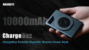 Kickstarter - ChargeMax丨Ultra-slim Magnetic Wireless Charging Power Bank