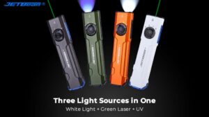 Kickstarter - JETBeam E26 3-in-1 Laser, UV & Ultra White EDC Flashlight