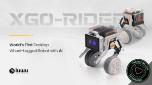 Kickstarter - XGO-Rider, World’s First Desktop Wheel-Legged Robot with AI