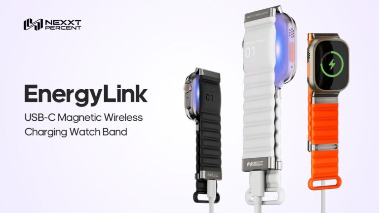 Kickstarter - EnergyLinkSimplify Apple Watch Charging - Comfortable&Safe!