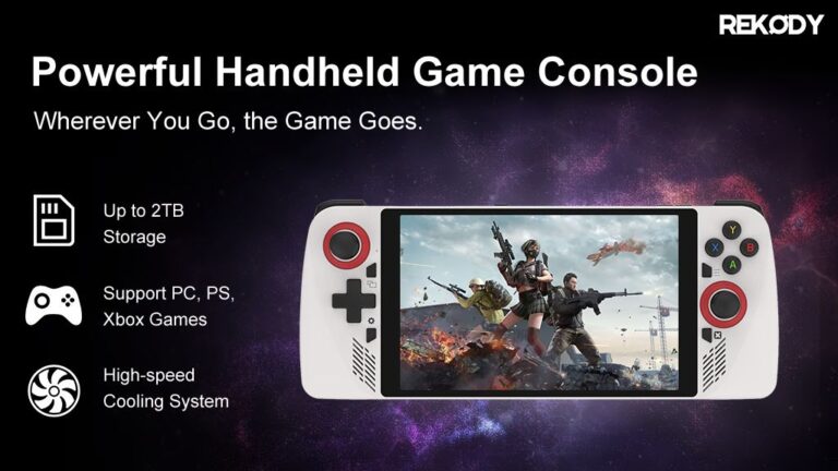 Kickstarter - Rekody Immersive Gaming Handheld - Play the Way You Want