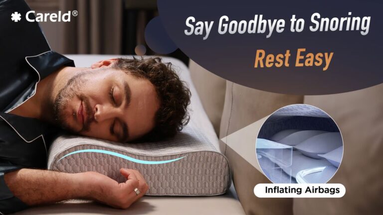 Kickstarter --Careld Smart Pillow Rest Easy & Say Goodbye to Snoring