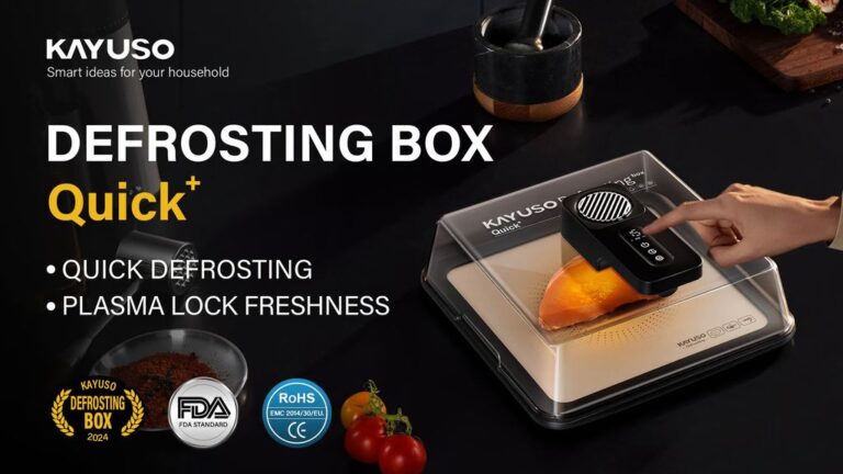 Kickstarter - KAYUSO Quick Defrosting BoxRapid Restore to Freshest Flavor