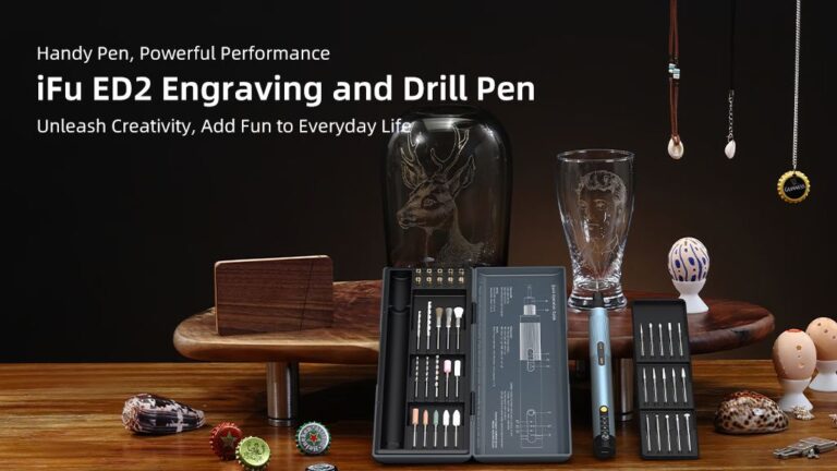 Kickstarter - iFu ED2 Engraving and Drill Pen Perfect for DIY Creativity