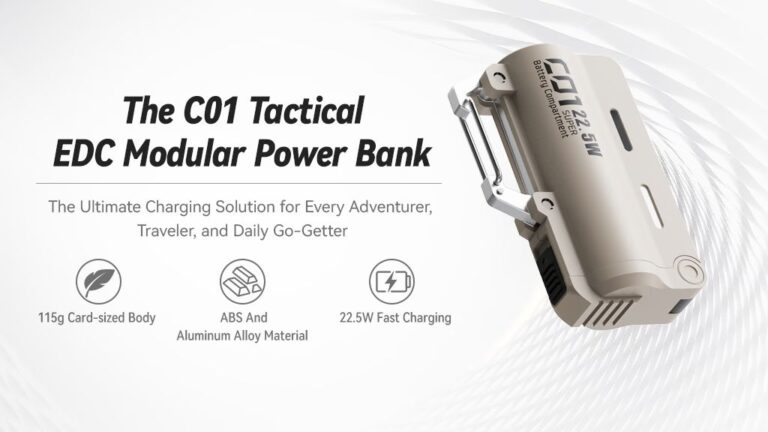 Kickstarter - Never Run Out of Power Your Tactical EDC Modular Power Bank