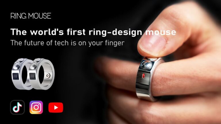 Kickstarter - RING MOUSE – Experience the Future of Fingertip Control