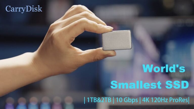 Kickstarter - CarryDisk - World's Smallest High-Speed SSD With up to 2TB