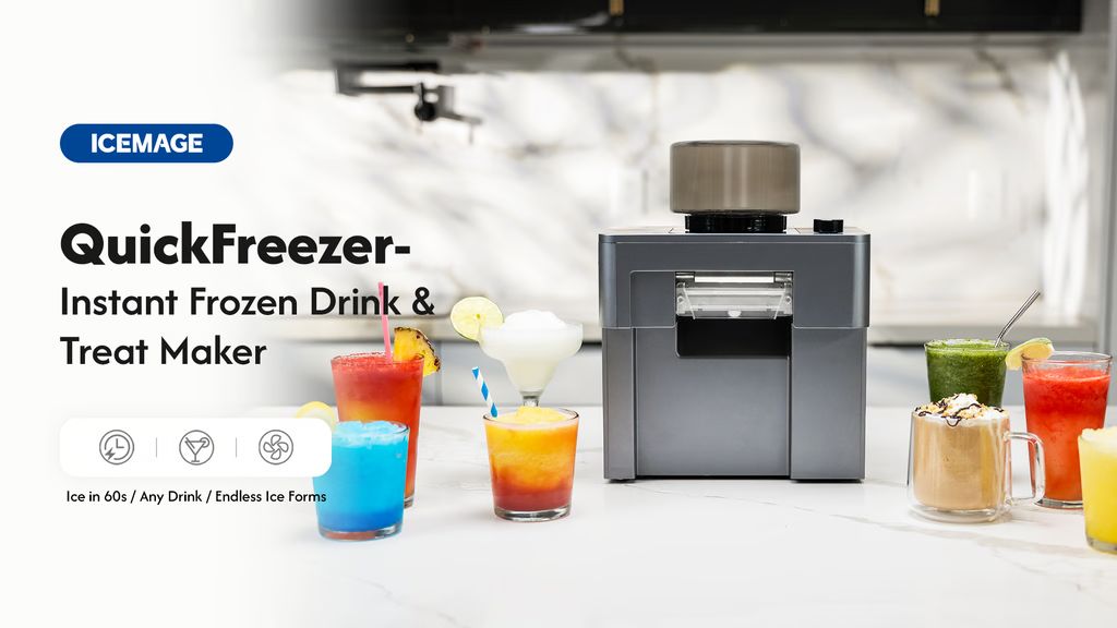Kickstarter - QuickFreezer - Instant Frozen Drink & Treat Maker