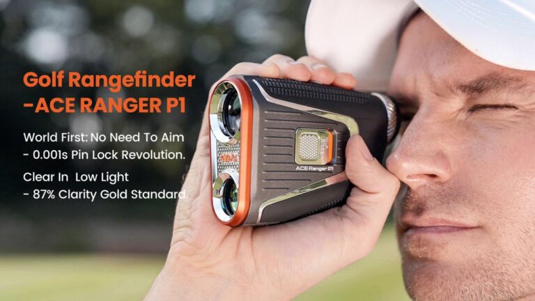 Kickstarter - ACE Ranger Golf Rangefinder Real Feel Air Touch Flag