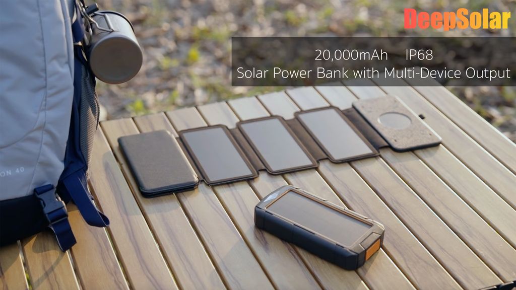 Kickstarter - DeepSolar：3-in-1 Ultimate outdoor power companion