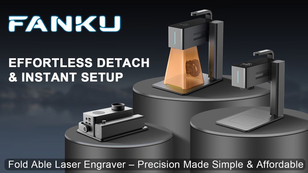 Kickstarter - FUNKU F1F1PRO：Where Laser Technology Meets AI Intelligence
