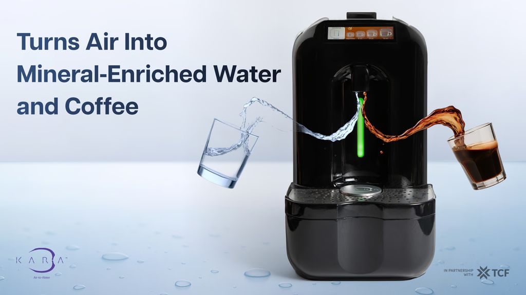 Kickstarter - Kara Pod Pure Premium Water and Coffee. Made from Air