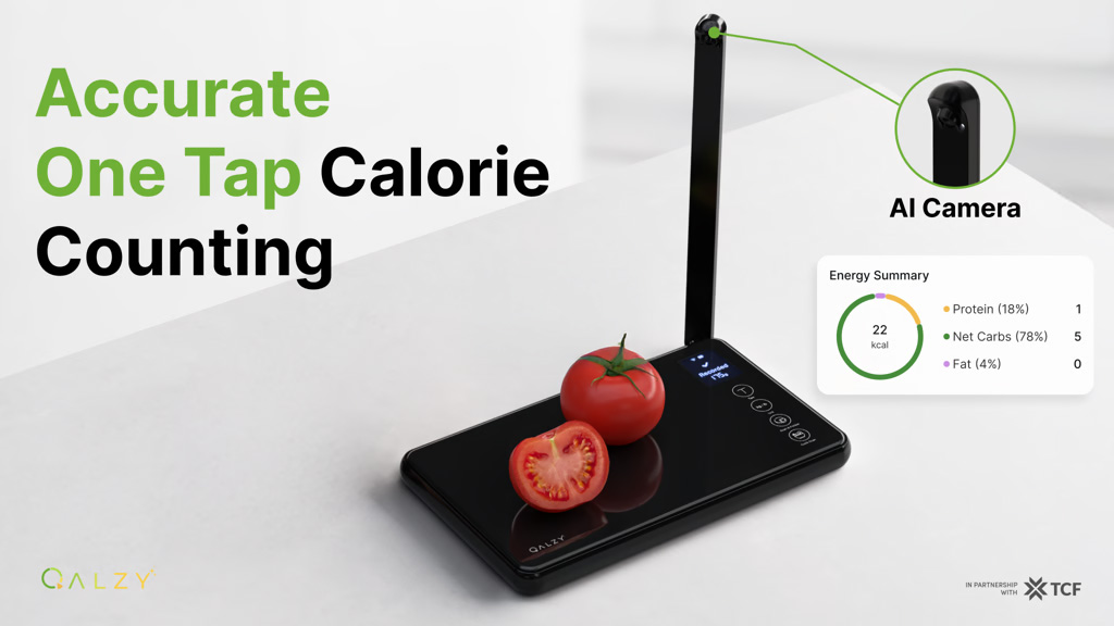 Kickstarter - Qalzy - World’s First AI Scale to Auto-Count Calories