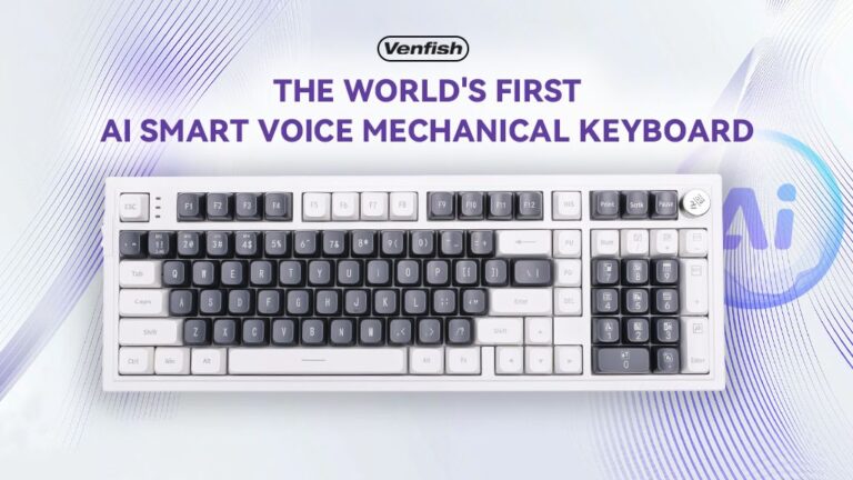 Kickstarter - VenfishAI Smart Voice Mechanical Keyboard