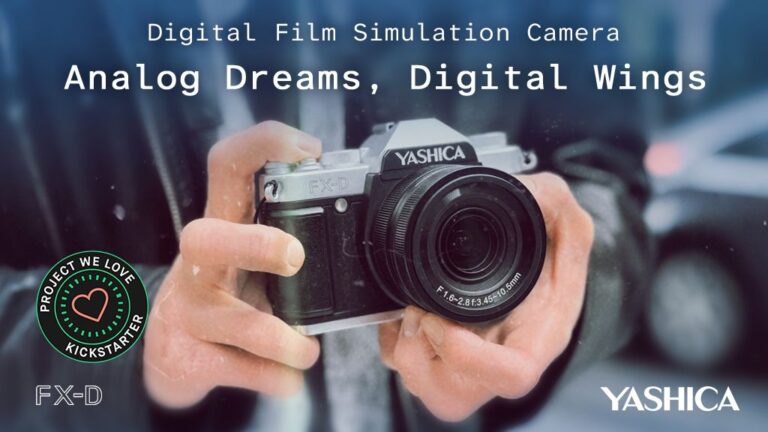 Kickstarter - YASHICA FX-D Your First Digital Film Simulation Camera