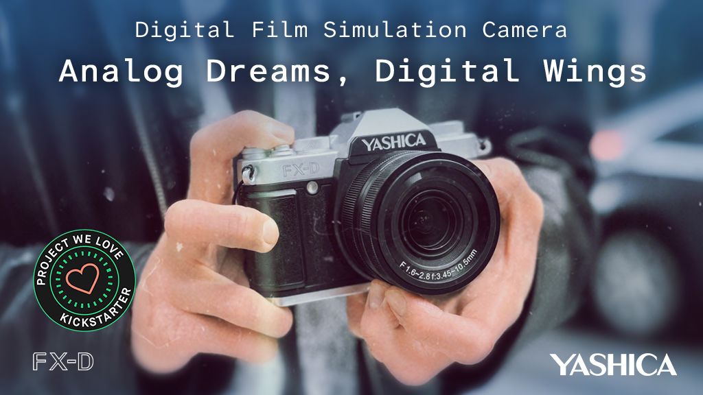 Kickstarter - YASHICA FX-D Your First Digital Film Simulation Camera
