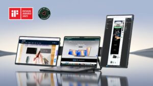 Kickstarter - FlipGo Horizon Snap-On Tri-Screens to Reimagine WorkSpace