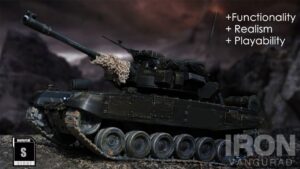 Kickstarter - Iron Vanguard's most versatile alloy RC tank! Shock and Awe