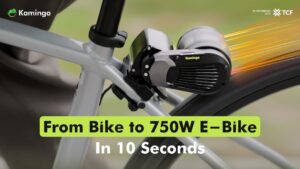 Kickstarter - Kamingo Turn Your Bike into a 750W E-bike in 10 Sec