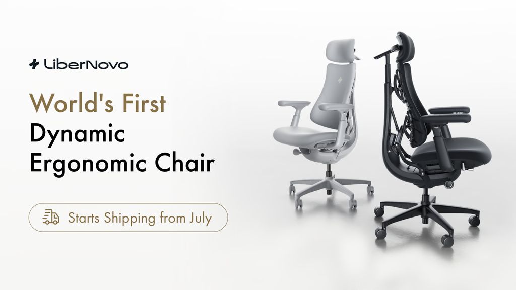 Kickstarter - LiberNovo Omni - World's First Dynamic Ergonomic Chair