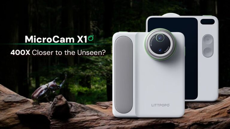 Kickstarter - MicroCam X1 4K Pocket Microscope Camera for Outdoor