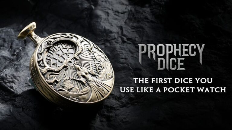 Kickstarter - Prophecy Dice Pocket Watch Dice Spinner