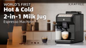 Kickstarter - SF1 MaxWorld's 1st Hot Cold Milk Jug Auto Espresso Machine
