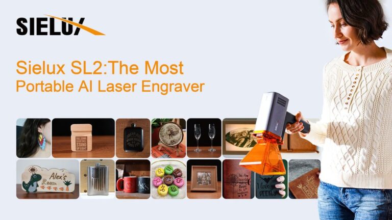 Kickstarter - Sielux SL2 The Most Portable AI Laser Engraver