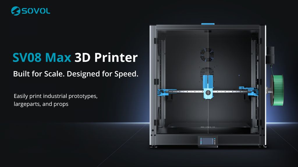 Kickstarter - Sovol SV08 Max High-Speed Large-Size 3D Printer Open-Source