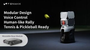 Kickstarter - Tenniix Portable AI Tennis Partner That Grows With You