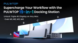 Kickstarter - The Only Dock Mac Users Need 4Kx3, Fast, Neat
