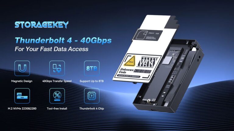 Kickstarter - Thunderbolt 4 Ultra-Fast Data Solution for Your Easy Access