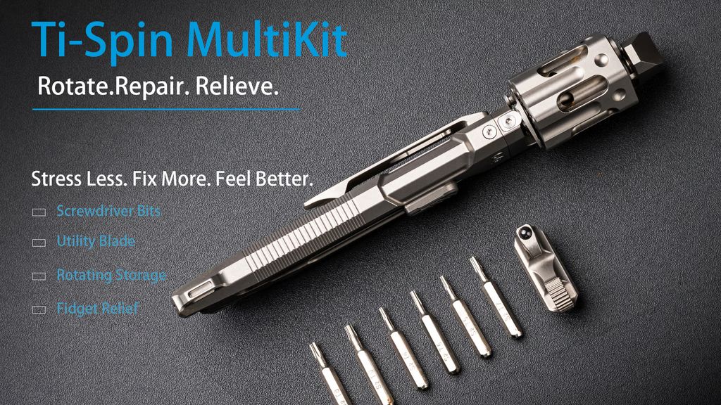 Kickstarter - Ti-Spin MultiKit