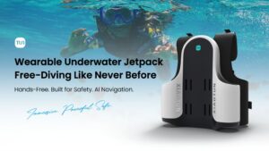 Kickstarter - Underwater Jetpack Free-Diving with Wearable Power