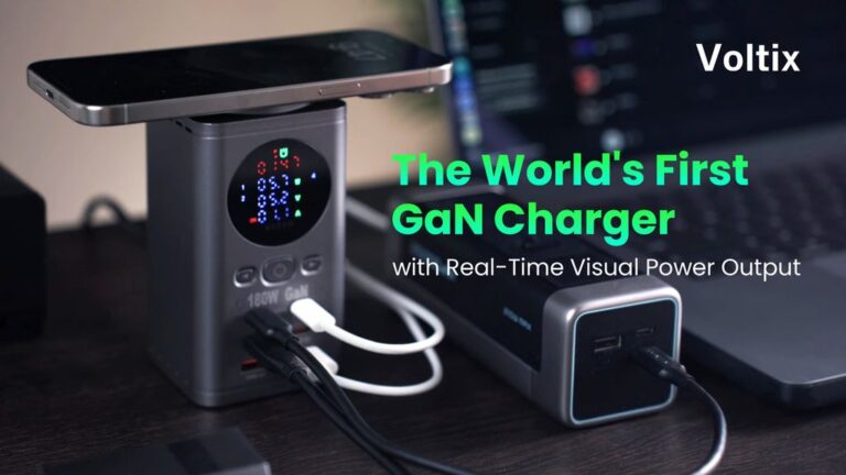 Kickstarter - Voltix：See Every Watt The World’s Smartest GaN Charger