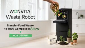 Kickstarter - Wonvita Food Waste Robot - Turning Waste to Compost in 8 hrs