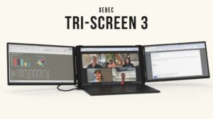 Kickstarter - Xebec Tri-Screen 3 Instantly Add Two Monitors To Any Laptop