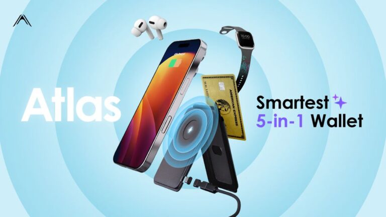 Kickstarter - Atlas The Smart 5-in-1 MagSafe Wallet That Does It All