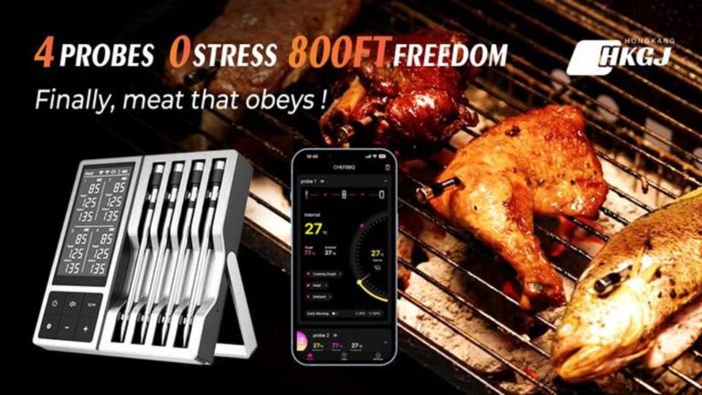 Kickstarter - HKGJ：All Meats, All Temps—Covered by 4 Meat Thermometer