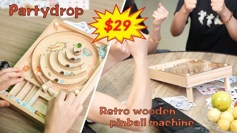 Kickstarter - Handcrafted Retro Pinball Where Gatherings Become Unforget