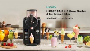 Kickstarter - HiCOZY F3 5-in-1 Home Slushie & Ice Cream Maker