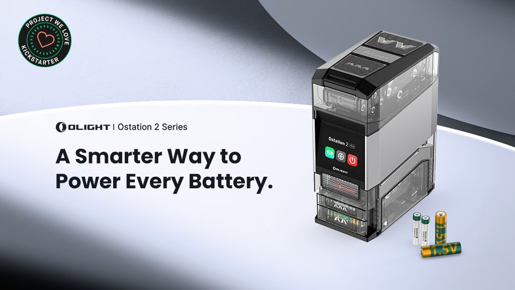 Kickstarter - Olight Ostation 2 Next Gen of Personal Smart Battery Hub