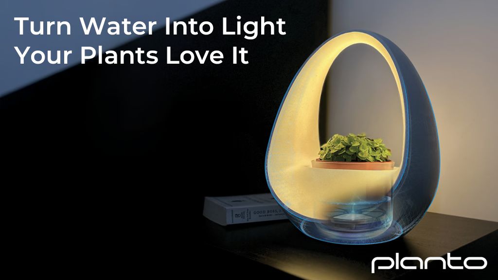 Kickstarter - Planto – The World’s First Water-Powered Smart Lamp