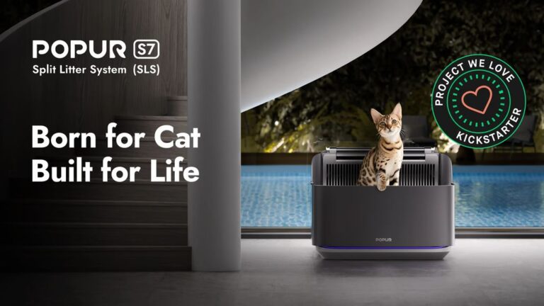 Kickstarter - Popur S7 Split Litter System Born for Cat, Built for Life