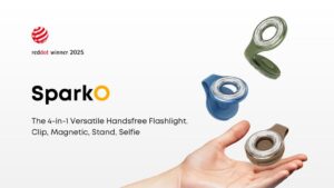 Kickstarter - SparkO, the 4-in-1 Versatile Hands-free EDC Flashlight