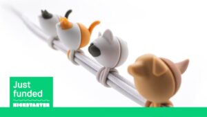 Kickstarter - ZOO Cable Wraps Snap! Tidy Up in One Second