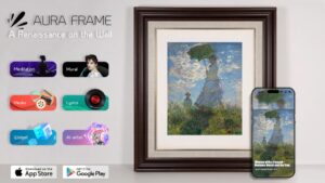 Kickstarter - AuraFrame The world's first oil painting frame speaker